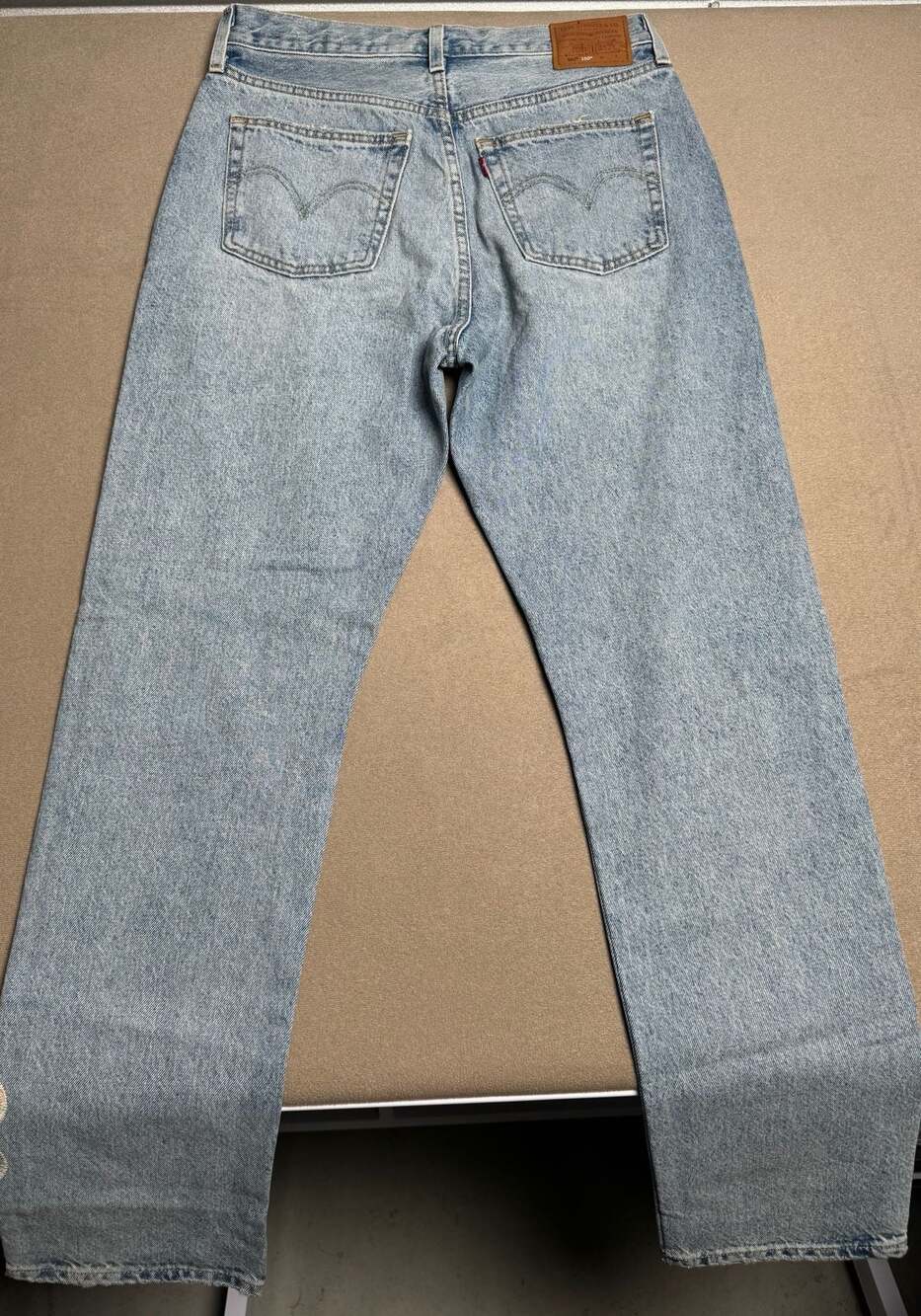levis 501 sample womens 29x32 straight buttonfly floral patch 150th anniversary - Picture 6 of 6